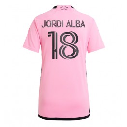 Inter Miami Jordi Alba #18 Thuis tenue Dames 2024-25 Korte Mouw